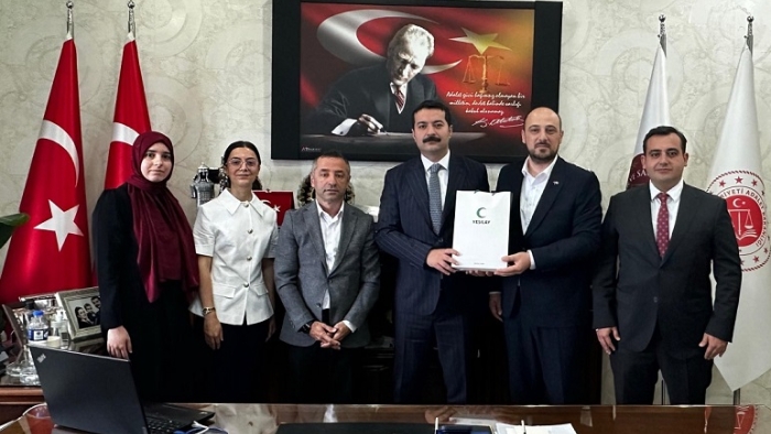 Rize Yeşilay İl Başkanlığından, Cumhuriyet Başsavcısı Recep Sevgili’ye Ziyaret